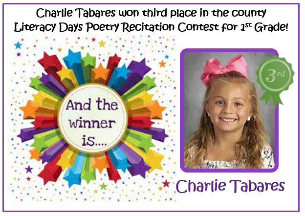  Poetry Recitation Winner Website Clipart
